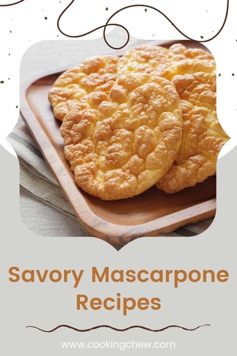 Have you been wondering how to make savory mascarpone recipes? Here are 13 different deliciously good savory mascarpone recipes from sides to main courses and more! Mascarpone Savory Recipes, Mascarpone Dinner Recipes, Savory Mascarpone Recipes, Savory Marscapone Recipes, Mascarpone Recipes Savoury, Recipes Using Mascarpone Cheese, Recipes With Mascarpone, Veggie Tart Recipes, Marscapone Recipes