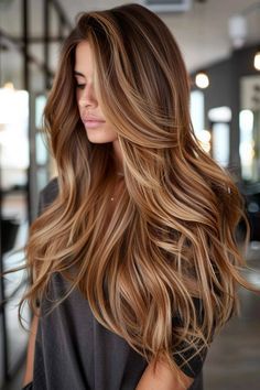 Wise Wizard, Balyage Long Hair, Perfect Hair Color, Brunette Hair With Highlights, Gorgeous Hair Color, Brown Hair With Blonde Highlights, Talcum Powder, Blonde Hair Looks, Brown Blonde Hair