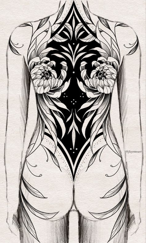 Back Piece Tattoo Women, Backpiece Tattoo Design, Back Tattoo Stencil, Back Tattoo Sketch, Black Back Tattoo, Womans Full Back Tattoo, Women’s Back Piece Tattoo, Full Back Peice Woman Tattoo, Blackwork Back Tattoo