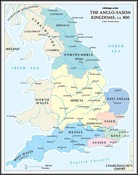 World History Map, Anglo Saxon Kingdoms, Map Of Great Britain, Dna Genealogy, Indian Language, Free Maps, History Timeline, Irish Sea, Teaching And Learning