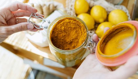 The 4 Best Home Remedies for Sore Gums, According to Dentists https://www.wellandgood.com/home-remedies-for-sore-gums/ #health #yoga Turmeric Side Effects, Curcumin Supplement, Gum Inflammation, Homemade Face, Rich In Protein, Indian Dishes, Health Healthy, Side Effects, Best Foods