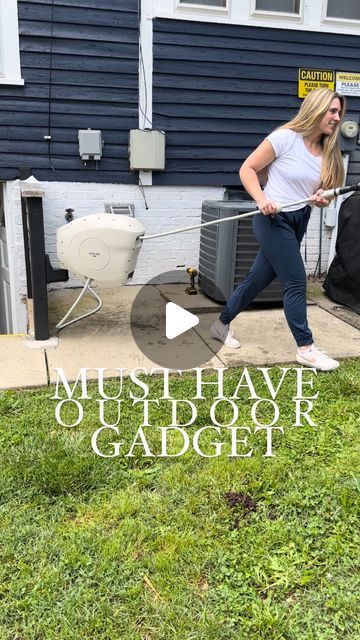 Kerry Johnston || Home DIY & Design on Instagram: "Meet my new favorite garden essential and a must-have outdoor gadget for warmer months - the Hoselink Retractable Hose from @hoselinkusa 

Available in two stylish colors, beige (shown in the video) and charcoal, and in both 50ft and 82ft lengths. With its ‘stop-anywhere’ locking mechanism and smooth retraction, using your hose has never been easier or more convenient. Plus, the dual carry handles and easy mounting system make it perfect for moving around or storing during the winter months. 

Engineered for durability with UV-stabilized casing, stainless steel hardware, and leak-free fittings, this hose reel is a game changer for your yard and garden and is built to last! 👏🏻 

You can shop the hose reel on www.Hoselink.com and I am also Hose Reel Ideas, Retractable Hose, Yard And Garden, Outdoor Gadgets, Hose Reel, Locking Mechanism, Water Hose, Garden Essentials, Winter Months