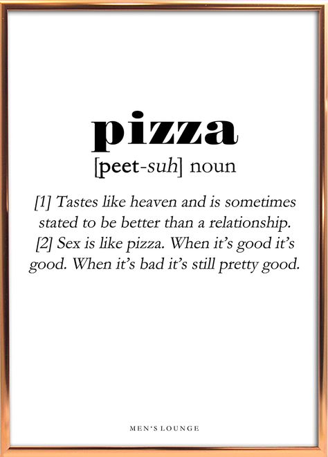 Pizza Quotes, Pizza Sign, Pizza Aesthetic, Food Quotes Funny, Pizza Poster, Funny Pizza, Cute Pizza, Foreign Words, I Love Pizza