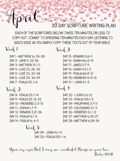 Sweet Blessings: scripture writing plan A simple devotion to keep you in the Word daily.  She makes a new scripture writing plan each month.  The verses have been just the Word I needed, just at the moment I need them - God is amazing in how He works through people. Swtblessings.com Scriptures, March Scripture, Writing Scripture, Scripture Writing Plan, Scripture Writing Plans, Writing Plan, Scripture Writing, Bible Plan, Memorization