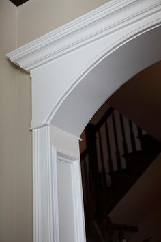 Farmhouse Trim, Door Frame Molding, Trim Ideas, Casa Clean, Arch Doorway, House Trim, Door Casing, Door Molding, Trim Work