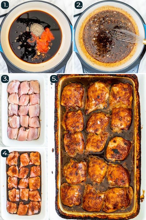 Brown Sugar Garlic Chicken, Pan Seared Chicken Thighs, Garlic Chicken Thighs, Chicken Thights Recipes, Garlic Brown Sugar Chicken, Baked Ranch Chicken, Brown Sugar Chicken, Soy Chicken, Roasted Chicken Thighs