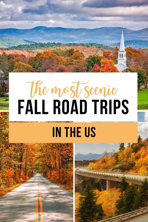 Autumn Road Trip, Midwest Road Trip, Fall Road Trip, East Coast Travel, East Coast Road Trip, West Coast Road Trip, Colors Of Fall, Trip Hop, Road Trip Destinations