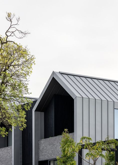 The Avenue by ADDARC - Project Feature - The Local Project - The Local Project Modern Brick House, Gable House, Urban Habitat, Contemporary Barn, House Cladding, Metal Cladding, Townhouse Designs, The Local Project, Australian Architecture