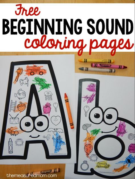 Teaching Letter Sounds, Letter Sound Activities, The Measured Mom, Measured Mom, Beginning Sounds Worksheets, Fun Alphabet, Alphabet Activity, Children Reading, Cup Game