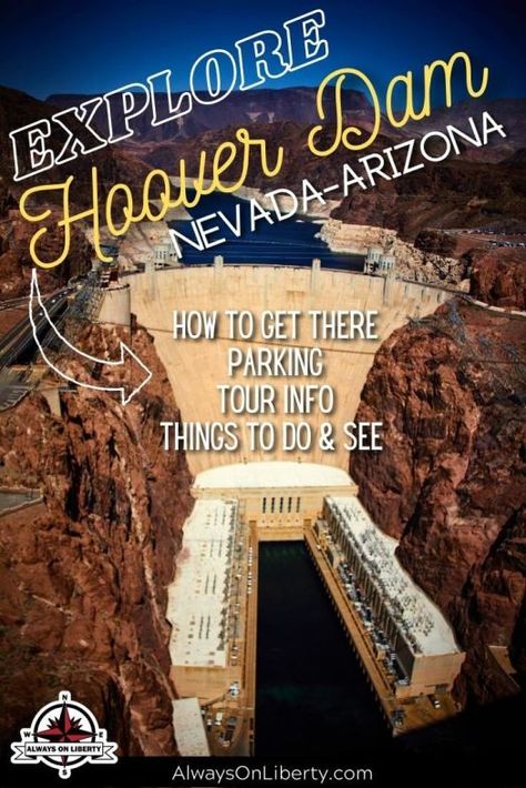 12 Hoover Dam Tour Tips While Visiting Las Vegas Hoover Dam With Kids, Hoover Dam Tour, Dam Construction, Travel Wishes, Visit Las Vegas, Cross Country Trip, Nevada Travel, School Field Trip, Vegas Vacation