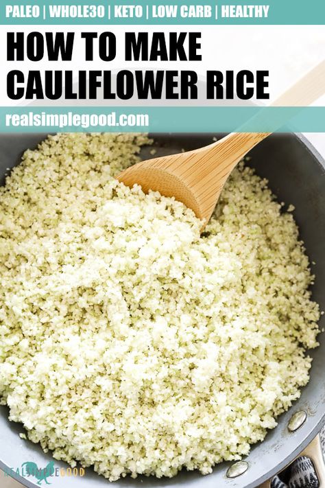 Low Carb Veggie, Make Cauliflower Rice, Keto Side Dish, How To Make Cauliflower, Keto Side, Cauliflower Rice Recipes, Rice Recipes For Dinner, Healthy Low Carb, Easy Cauliflower