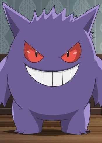 Ash's Gengar | Anime-Planet Gengar Icon, Haunter Pokemon, Pokemon Show, Ghost Type Pokemon, Old Cartoon Shows, Pokemon Painting, What Is Anime, Gengar Pokemon, Pokemon Diy