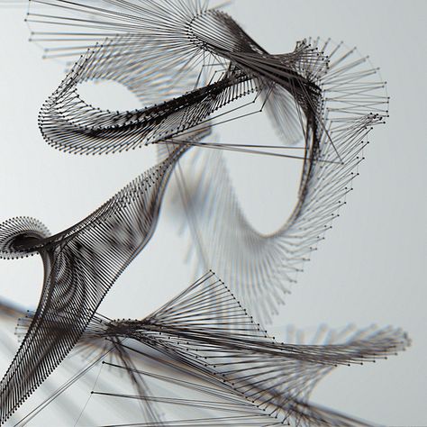 Strange Attractors fractal exploration Strange Attractor, 3d Inspiration, Pinterest Management, Visual Poetry, 2d Art, Generative Art, Abstract Sculpture, Inspirational Pictures, Architecture Drawing