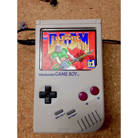 Picture of RaspiBoy, Raspberry Pi Gameboy, SuperPiBoy: A RaspberryPi inside a Gameboy Diy Gameboy, Retro Pi, Pi A, Tech Projects, Custom Consoles, Diy Gadgets, Diy Tech, Raspberry Pi Projects, Retro Tech