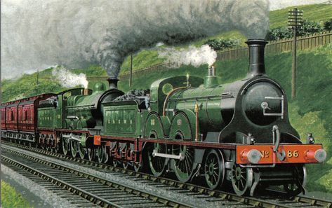 Steam Trains Uk, Steam Art, Great Western Railway, Ducktales 2017, 1st January, Steam Railway, British Railways, Railway Posters, Rail Road