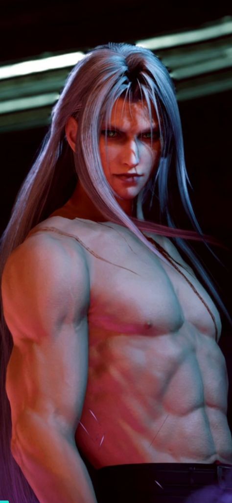 Sephiroth Official Art, Ff7 Sephiroth, Sephiroth Art, Male Yandere, Final Fantasy Sephiroth, Cloud Strife, Story Prompts, Final Fantasy Vii, This Man