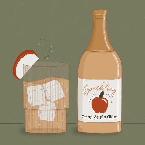 SPARKLE ✨️ For #peachtober prompt day 2, sparkling apple cider. This was a fun quick draw. I especially loved creating the little fizzy sparkles in the glass. . . . . #peachtober24 #womenwhodraw #peachtobersparkle #drawingchallenge #falldrinks Sparkling Apple Cider, Apple Pop, Sparkling Cider, Quick Draw, Fall Drinks, Apple Crisp, Hawkeye, Drawing Challenge, The Glass