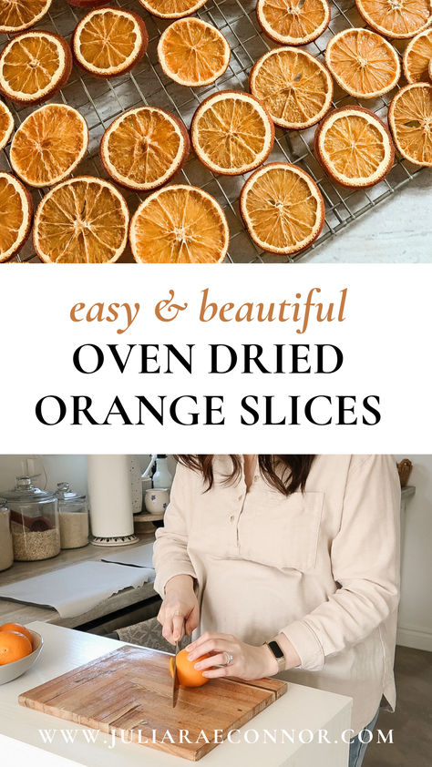 While store-bought decorations may offer a quick solution to transforming your home, there’s something uniquely charming about creating your own décor, especially when it incorporates nature’s simplicity. One classic, affordable, and eco-friendly option is dried orange slices. These fragrant, sunlit accents bring a festive touch to your home, and they’re surprisingly easy to make. Orange Garlands, Dry Orange Slices, Cottage Style Christmas, Christmas Decor Simple, Minimal Christmas Decor, Affordable Christmas Decor, Candied Orange Slices, Homemade Christmas Crafts, Homemade Potpourri