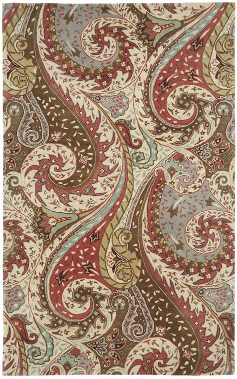 Williamsburg Raisin Boteh Teardrop Area Rug Candace Olsen, Plum Rug, Capel Rugs, Paisley Rug, Paisley Wallpaper, Motif Art Deco, Paisley Art, Vintage Paisley, Wall Rug