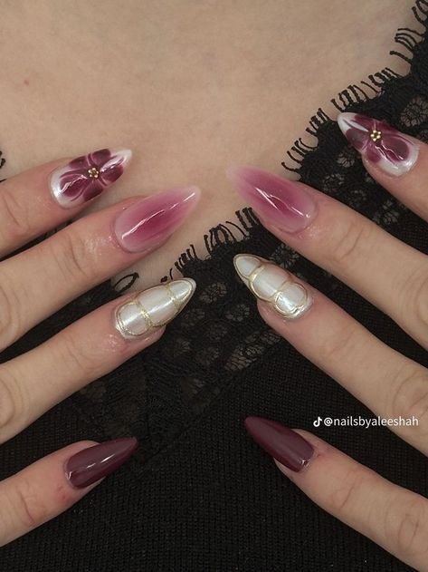 College Nails, Trendy Short Nails, Yellow Nail Designs, Harry Potter Nail Art, Nails Funky, Nail Shapes Squoval, Plum Nails, Squoval Nails, Cute Simple Nails