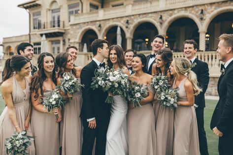 Taupe Wedding Colors, Bridal Party Colors, Taupe Bridesmaid, Taupe Wedding, Taupe Bridesmaid Dresses, Grey Bridesmaids, Fall Bridesmaid Dresses, Convertible Bridesmaid Dress, Champagne Bridesmaid Dresses