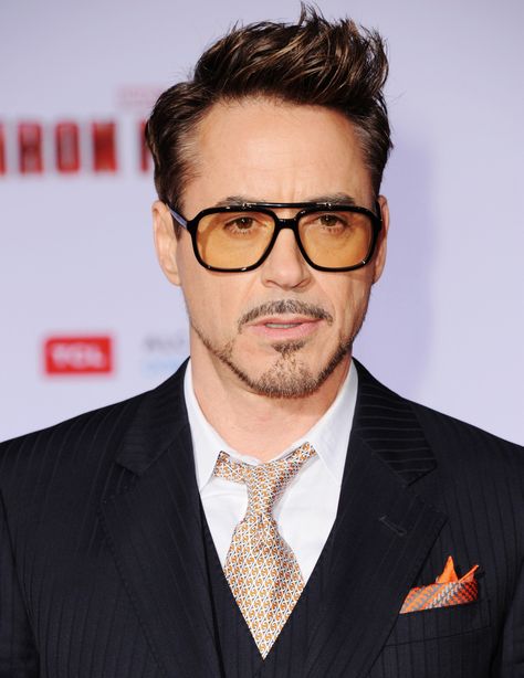 Tony Stark Hairstyle, Tony Stark Glasses, Robert Downey Jnr, Captain America Suit, Toni Stark, Robert Downey Jr., Robert Downey Jr Iron Man, Iron Man Tony Stark, Portrait Photography Men