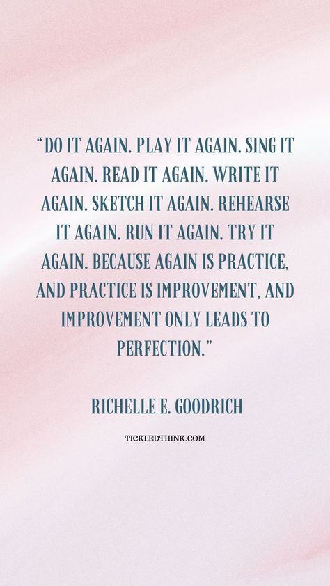 Inspiring practice quotes that’ll motivate you to improve your skills and keep practicing to achieve growth, development and success! Keep Practicing Quotes, Quotes On Practice, Life Skills Quotes, Achievement Quotes Motivation, Practice Quotes Motivation, Quotes About Practice, Revenge Motivation, Practice Motivation, Practice Quotes