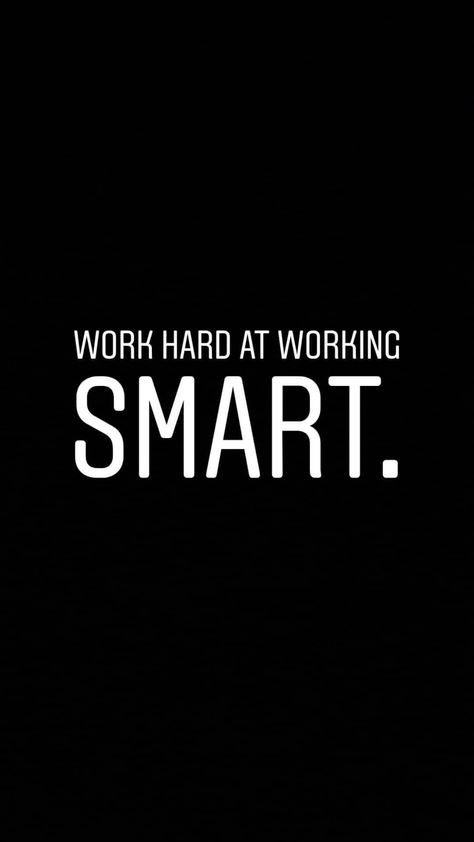 Smart Work, Motivation Text, Gym Workout Chart, Need Motivation, New Year Goals, She Quotes, Workout Chart, Try Harder, Work Smarter