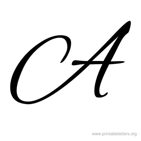 Letter A Tattoo Designs, A Tattoo Designs, Letter A Tattoo, Capital Cursive Letters, Cursive Alphabet Chart, Cursive Letters Fancy, Cursive Fonts Alphabet, Logo Design Women, Mom Tattoo Designs