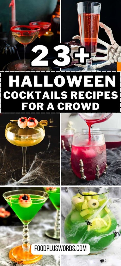 Stir up a spellbinding atmosphere at your Halloween soirée with a medley of hauntingly delicious martini recipes. These bewitching concoctions are designed to impress and enchant your guests, making your cocktail night a memorable and flavorful affair. Unveil the magic of Halloween with every sip. Easy Halloween Cocktails, Halloween Themed Drinks, Holiday Cocktails, Haloween Drinks, Halloween Recipes Drinks, Halloween Whiskey, Healthy Halloween, Halloween Dinner, Halloween Wedding Drinks Simple Halloween Cocktails, Halloween Cocktails For A Crowd, Halloween Cocktails Punch, Halloween Party Drinks Alcohol, Easy Halloween Drinks, Halloween Whiskey, Halloween Beverages, Halloween Martini, Halloween Party Recipes