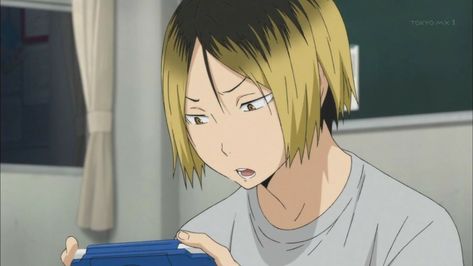 Haikyuu Gif, Haikyuu Kenma, Haikyuu Boys, Lazy Boy, Good Anime Series, Akaashi Keiji, Kenma Kozume, Banner Gif, Cat Boys