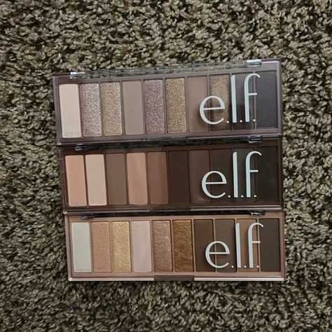 E.L.F Eyeshadow Palettes Elf Eyeshadow Palette, Elf Eyeshadow, Color Eyeshadow, Elf Makeup, Eyeshadow Palettes, Makeup Palette, Eyeshadow Palette, Elf, Make Up