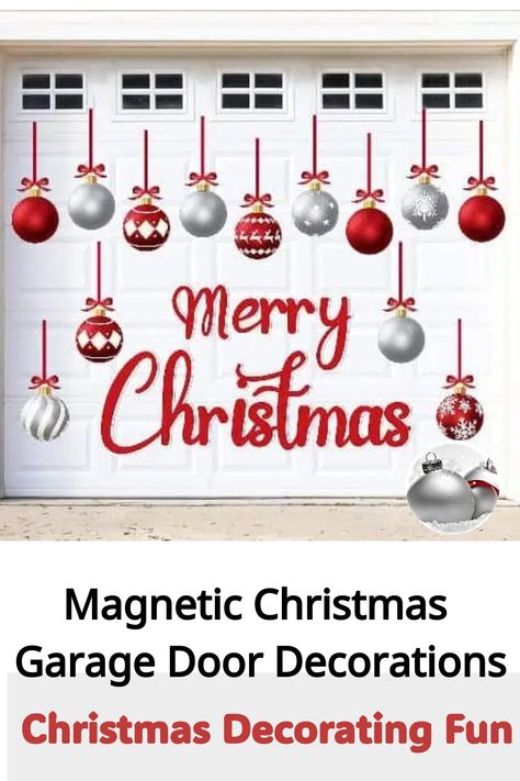 Magnetic Christmas garage door decorations are festive, easy-to-apply magnets that transform your garage into a cheerful holiday display, adding seasonal charm without damage. Christmas Decor Garage Door, Garage Door Christmas Decorations Diy, Garage Door Christmas Decor, Christmas Garage Door Ideas, Christmas Garage Door Decorations, Garage Door Christmas Decorations, Garage Door Christmas, Garage Door Decorations, Kersfees Idees