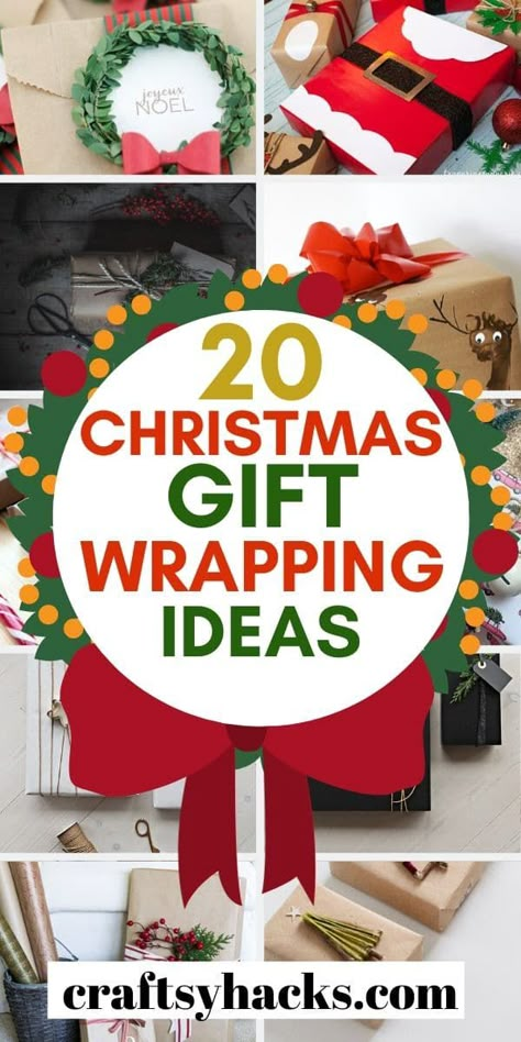 Try these pretty gift wrapping ideas this Christmas and give a beautiful gift to your friends. These pretty gift wrapping projects are cool to make with your children and other family members. Cute Gift Wrapping Ideas Christmas, Easy Christmas Decorations Diy, Unique Gift Wrapping Christmas, Gift Wrapping Ideas Creative, Gift Wrapping Ideas Christmas, Wrapping Ideas Creative, Beautiful Christmas Wrapping, Wrapping Ideas Christmas, Cute Gift Wrapping