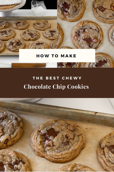 Buzzfeed Chocolate Chip Cookies, Old Fashioned Chocolate Chip Cookies Recipe, Chocolate Chip Baking Recipes, Professional Chocolate Chip Cookies, Chocolate Chip Cookies Grams, Chopped Chocolate Chip Cookies, Chocolate Chip Cookies Bread Flour, Different Types Of Chocolate Chip Cookie, Chewy Flat Chocolate Chip Cookies