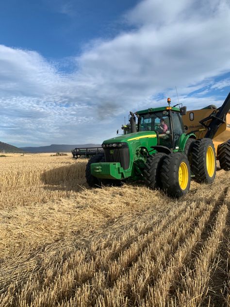 Farming Aesthetic Country Living, Farming Australia, Farm Australia, Farm Aesthetic, Country Sunset, Bloom Book, Jd Tractors, 9 Lives, Dream Jobs