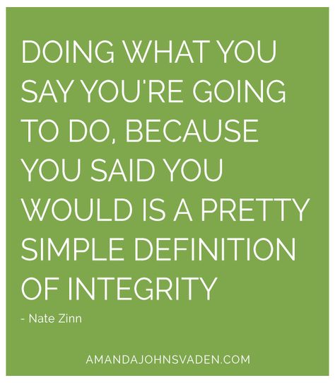 Doing what you say you're going to do because you said you would is a pretty simple definition of integrity. #salestips #wordstoliveby #quotes #motivational Do What You Say You Will Do, Do What You Say Quotes, Do What You Say You Are Going To Do, You Said You Were Different Quotes, Integrity Quotes Character, What Is Integrity, Some People Quotes, Mean People Quotes, Integrity Quotes