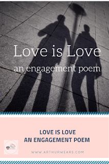 love is love - an #LGBTQ engagement poem Engagement Poems, Marriage Poems, Gay Weddings, Wedding Poems, Make Money Writing, Engagement Celebration, Pinterest Party, Writing Poems, Gay Wedding