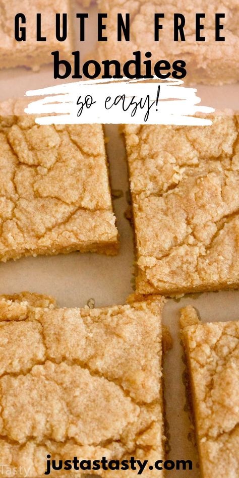 Gluten Free Blondies, Gluten Free Party Food, Glutenfri Baking, Easy Gluten Free Desserts, Gluten Free Cookie Recipes, Gluten Free Flour Blend, Gluten Free Brownies, Gf Desserts, Gluten Free Sweets