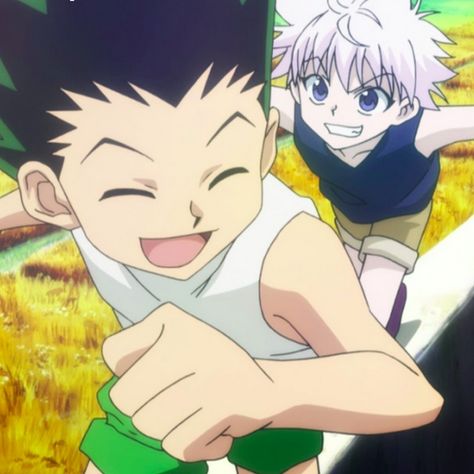 Killua X Gon, Gon X Killua, Killua And Gon, Gon And Killua, Gon Killua, Hxh Characters, Killua Zoldyck, Best Duos, Hunter Anime