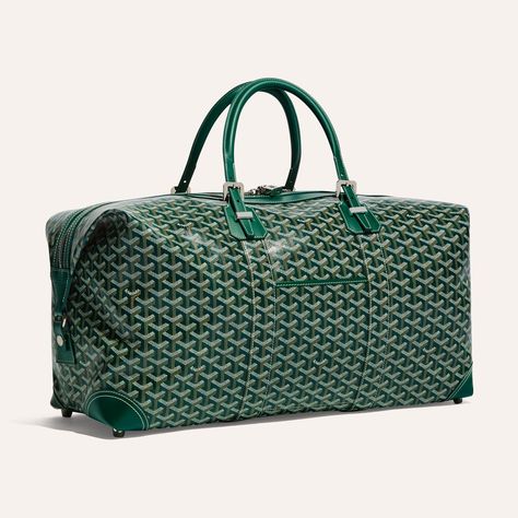 Goyard Duffle, Unique Luggage, Airport Fits, Goyard Bag, Hat Boxes, Stockholm Fashion, Pretty Bags, Travel The World, Carry On Luggage