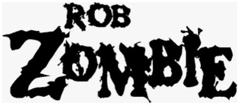 Rob Zombie Logo, Punk Logo Design, Punk Stencil, Band Stencil, Zombie Logo, Patch Making, Hole Band, T Shirt Stencils, Punk Logo