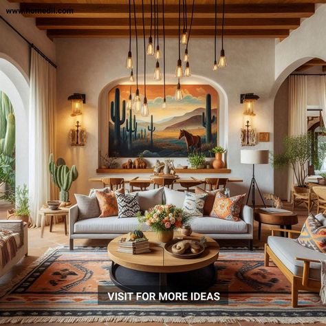 11 Tips for Mexican Farmhouse Living Room Decor: Mixing Traditional and Modern Elements with Plant A - mexican farmhouse living room ideas, mexican farmhouse living room design, mexican farmhouse living room decor, mexican farmhouse living room interior, mexican farmhouse living room inspiration #livingroom #farmhouselivingroom #livingroomdecor #livingroomideas #livingroomdesign #vintagelivingroom Mexican Beach Decor, Spanish Home Decor Living Room, Mexican Theme Living Room, Mexican Hacienda Decor Living Room, Hacienda Style Living Room Decor, Mexican Modern Living Room, Spanish Living Room Hacienda Style, Spanish Living Room Decor, Modern Mexican Interior Design