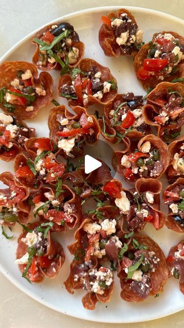 Salami Bites, Samantha Montgomery, Feta Bites, Recipes Appetizers, Healthier Eating, Holiday Appetizers, Kalamata Olives, Perfect Appetizers, Christmas Appetizers