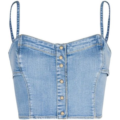 MANGO Denim cropped top ($40) ❤ liked on Polyvore featuring tops, shirts, crop tops, blusas, medium denim, shirt top, mango tops, blue crop top, mango shirts and denim shirts Shirts Crop Tops, Shirt Crop Top, Shirts Crop, Blue Denim Shirt, Blue Crop Top, Spaghetti Strap Crop Top, Denim Crop Top, Blue Crop Tops, Crop Top Outfits