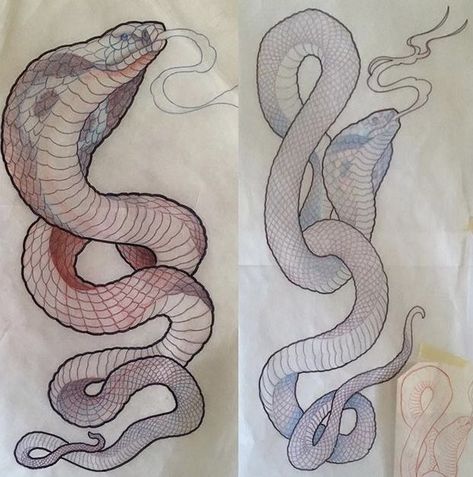 Snake Sketch, Cobra Tattoo, Neo Tattoo, Snake Drawing, Armband Tattoos, Abc Art, Ink Pen Art, Small Quote Tattoos, Snake Tattoo Design