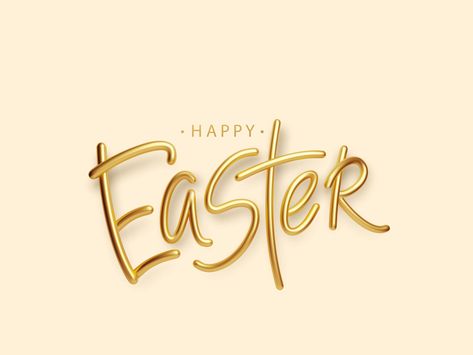 Gold happy Easter | Logo design gold | Gold Logo 2023 by Mamun islam Easter Logo, Logo Design Gold, Software Logo, Logo Software, Gold Logo Design, Logo Design Modern, Icon Set Design, About Easter, Easter Design