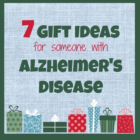 7 gift ideas for loved ones suffering from  Alzheimer'sDisease Altimerzers Gifts, Gifts For People With Alzheimers, Visitor Guest Book, Charity Sewing, Alzheimer's Awareness, Alzheimers Activities, Gifts For Elderly, Alzheimers Awareness, Diy Xmas Gifts