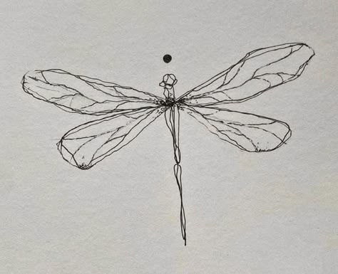 Small Dragonfly Tattoo, Dragonfly Drawing, Flying Tattoo, Dragonfly Tattoo Design, Dragonfly Tattoo, Discreet Tattoos, Dainty Tattoos, Subtle Tattoos, Time Tattoos