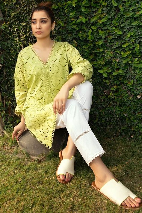 Chikan Shirts For Women, Chicken Kari Kurti Designs, Hakooba Suits Design, Chickenkari Coord Set, Cotton Hakoba Kurta Designs, Hakoba Shirts For Women, Chicken Coord Sets, Shifli Kurti Design, Hakuba Dress